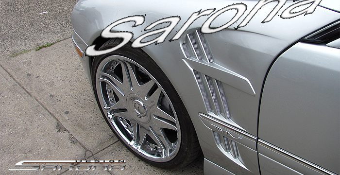 Custom Mercedes CL Fenders  Coupe (2000 - 2006) - $1290.00 (Manufacturer Sarona, Part #MB-024-FD)